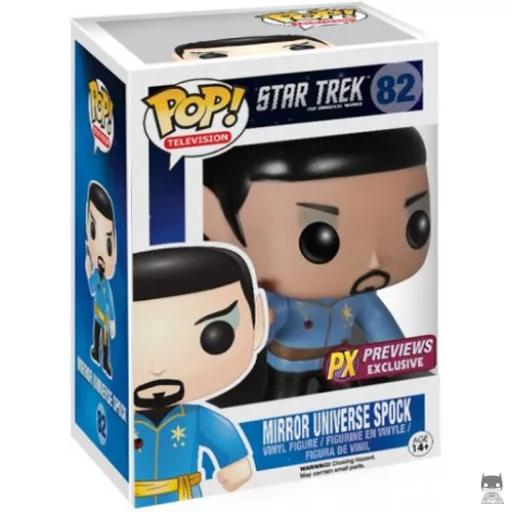 Spock (Mirror Universe) Funko Pop! figure (Star Trek)