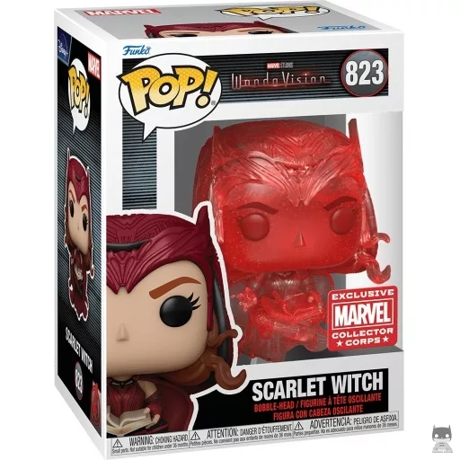 Scarlet Witch (Translucent & Glitter) Funko Pop! figure (WandaVision)