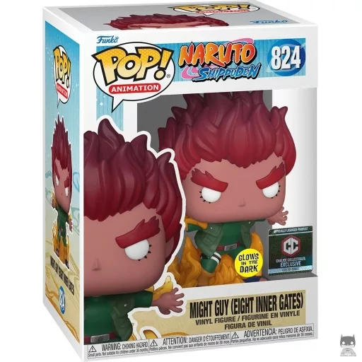 Might Guy (Eight Inner Gates) (Glow in the Dark) Funko Pop! figure (Chalice Collectibles)