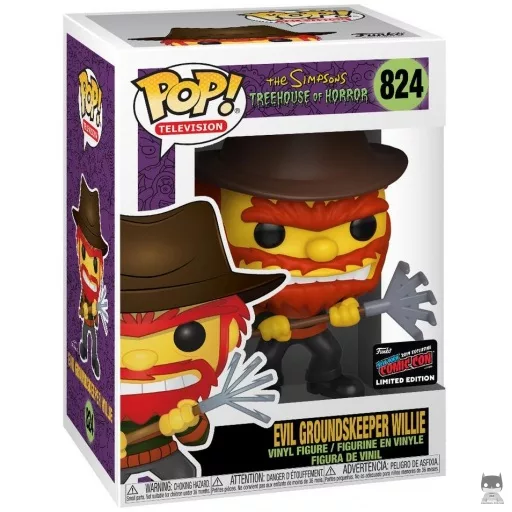 Evil Groundskeeper Willie Funko Pop! figure (The Simpsons: Treehouse of Horror)