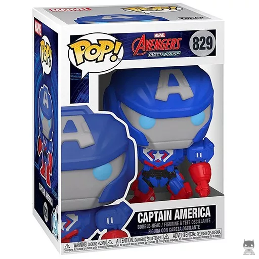Captain America Funko Pop! figure (Avengers: Mech Strike)