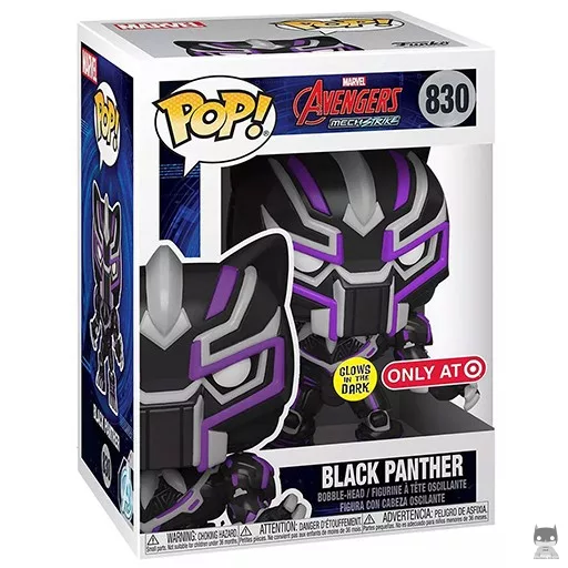 Black Panther Funko Pop! figure (Avengers: Mech Strike)