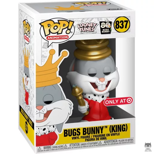 Bugs Bunny King (Metallic) Funko Pop! figure (Looney Tunes)