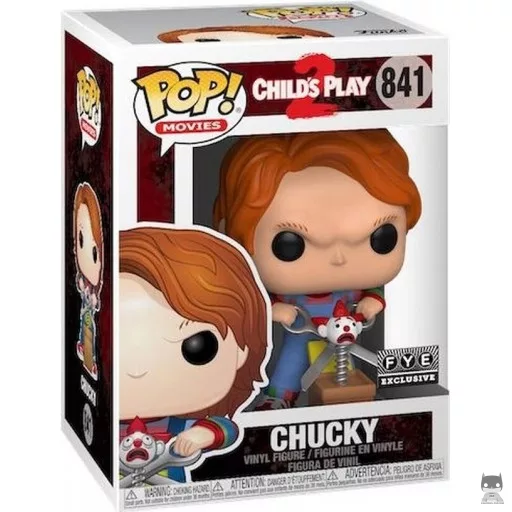 Chucky with scissors Funko Pop! figure (Chucky)