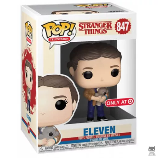 Eleven with teddy bear Funko Pop! figure (Stranger Things)