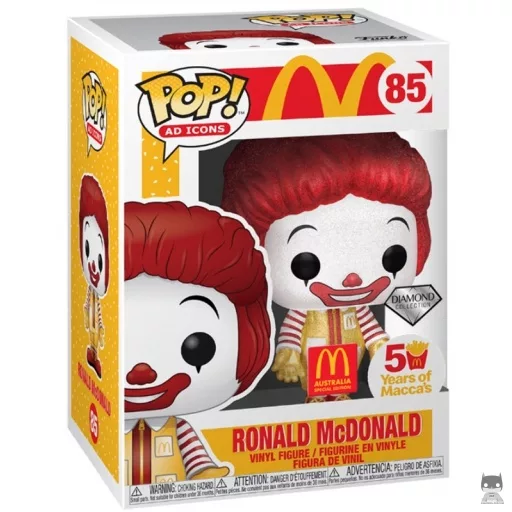 Ronald McDonald (Diamond Glitter) Funko Pop! figure (Box Lunch)