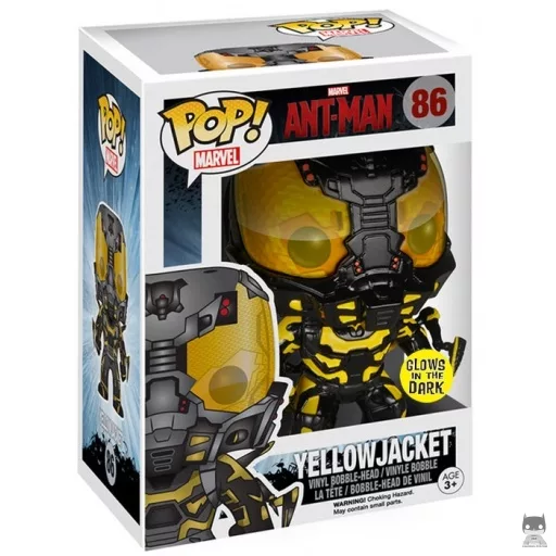 Yellowjacket (Glow in the Dark) Funko Pop! figure (Ant-Man)
