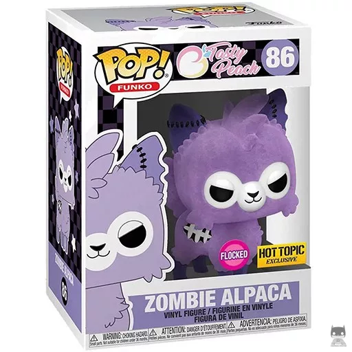 Zombie Alpaca (Flocked) Funko Pop! figure (Tasty Peach)