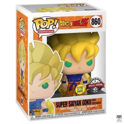 Super Saiyan Goku First Appearance (Glow in the Dark) Funko Pop! figure (Go !)