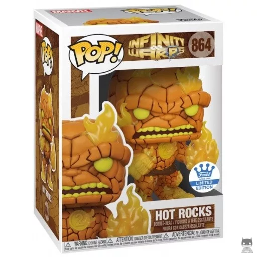 Hot Rocks Funko Pop! figure (Infinity Warps)