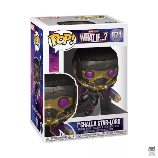 T'Challa Star-Lord (Metallic) Funko Pop! figure (What If...?)