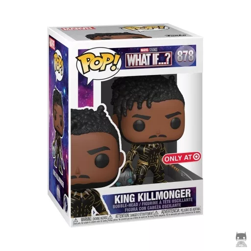 King Killmonger Funko Pop! figure (What If...?)