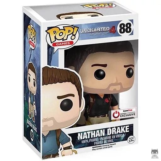 Nathan Drake (Naughty Dog shirt) Funko Pop! figure (Uncharted)