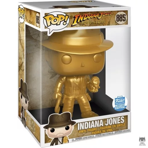 Indiana Jones (Gold) (Supersized) Funko Pop! figure (Indiana Jones)