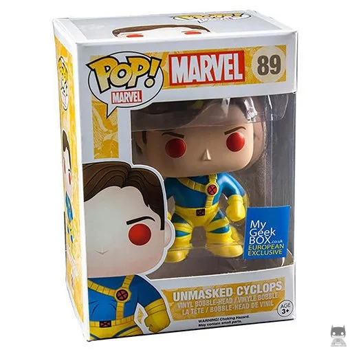 Cyclops (Unmasked) Funko Pop! figure (Walgreens)