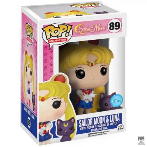 Sailor Moon & Luna (Glitter) Funko Pop! figure (Go !)