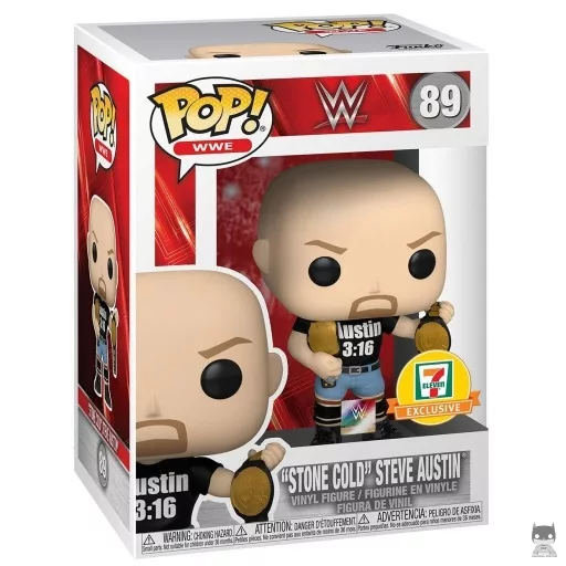 Stone Cold (Metallic) Funko Pop! figure (7-eleven)