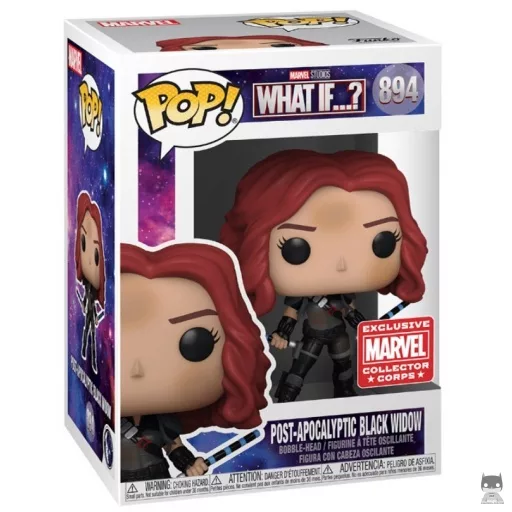 Post-Apocalyptic Black Widow Funko Pop! figure (What If...?)