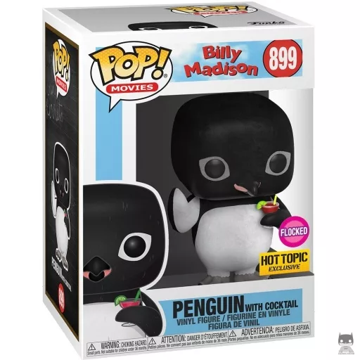 Penguin with Cocktail (Flocked) Funko Pop! figure (Billy Madison)