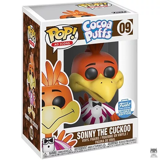 Sonny the Cuckoo Funko Pop! figure (Ad Icons)