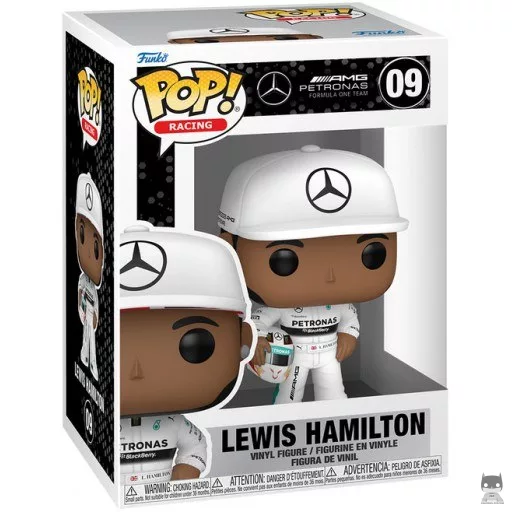 Lewis Hamilton with Helmet (Mercedes-AMG Petronas) Funko Pop! figure (Formula 1)