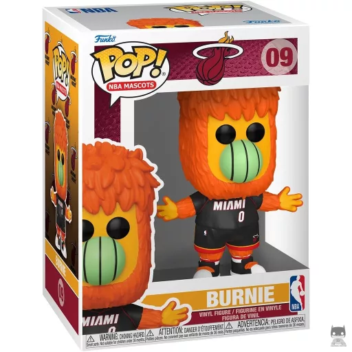 Burnie (Miami Heat) Funko Pop! figure (NBA Mascots)