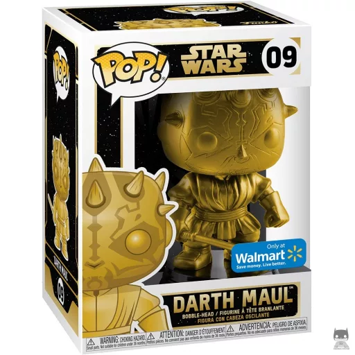 Darth Maul (Gold) Funko Pop! figure (Star Wars (Gold Set))