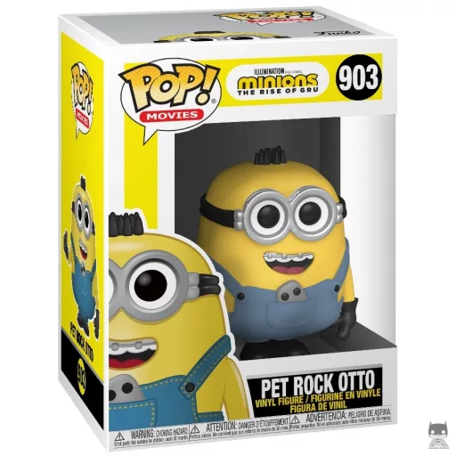 Pet Rock Otto Funko Pop! figure (Minions The Rise of Gru)