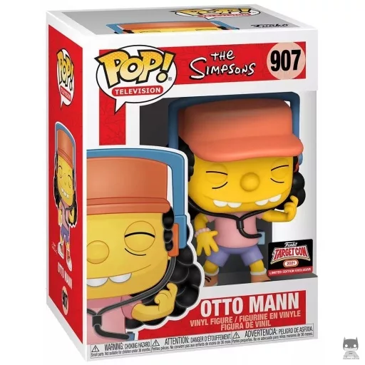 Otto Mann Funko Pop! figure (Target Con 2021)