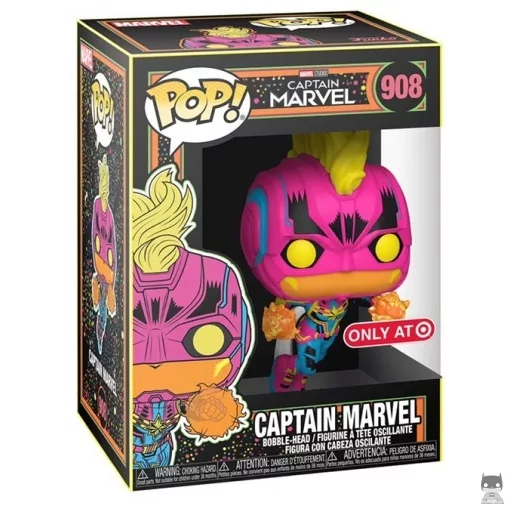 Captain Marvel (Blacklight) Funko Pop! figure (Captain Marvel)