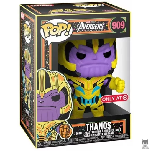 Thanos (Blacklight) Funko Pop! figure (Avengers: Endgame)