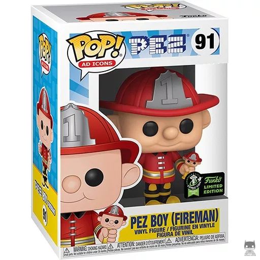 Pez Boy (Fireman) Funko Pop! figure (Ad Icons)