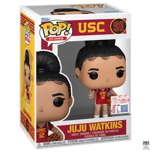 JuJu Watkins (Cardinal Jersey) Funko Pop! figure (USC)