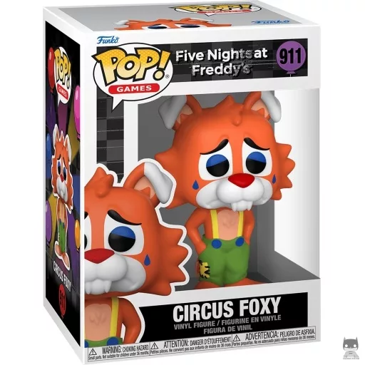 Circus Foxy Funko Pop! figure (Five Nights at Freddy's)
