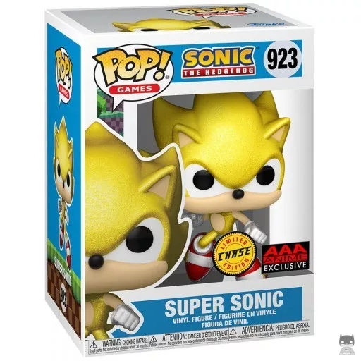 Super Sonic (Chase) Funko Pop! figure (Sonic The Hedgehog)
