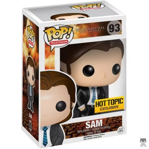Sam Winchester in undercover outfit Funko Pop! figure (Supernatural)