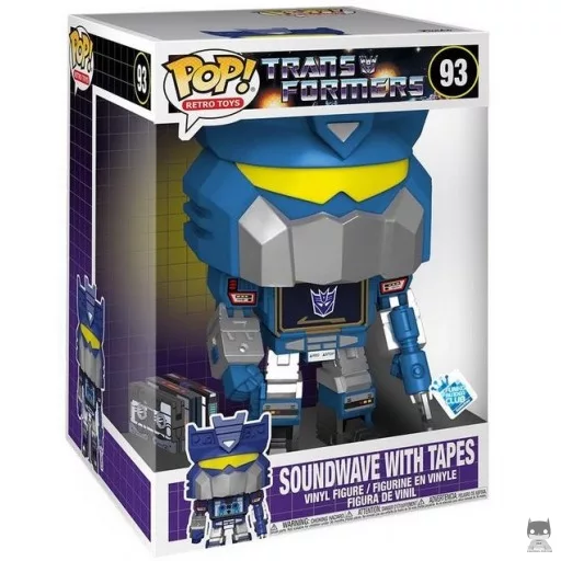 Soundwave with Tapes (Supersized) Funko Pop! figure (Transformers)