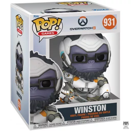 Winston (Supersized) Funko Pop! figure (Overwatch 2)