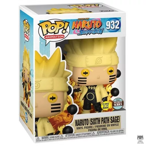 Naruto Uzumaki Chakra de Kyûbi (Glows in the Dark) Funko Pop! figure (Naruto Shippuden)