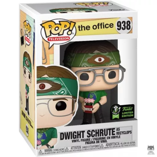 Dwight Schrute as Recyclops Funko Pop! figure (The Office)