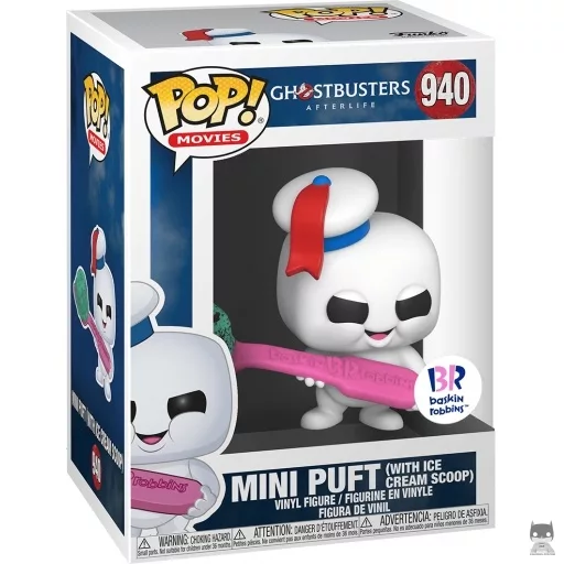 Mini Puft with Ice Cream Scoop Funko Pop! figure (Ghostbusters Afterlife)