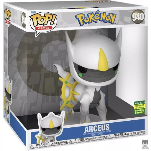 Arceus (Supersized) Funko Pop! figure (Pokémon)