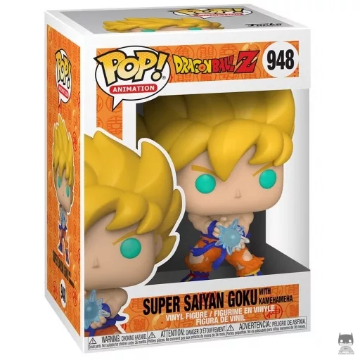 Super Saiyan Goku with Kamehameha Funko Pop! figure (Dragon Ball Z (DBZ))