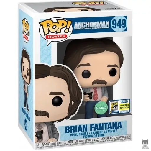 Brian Fantana (Scented) Funko Pop! figure (Anchorman: The Legend of Ron Burgundy)