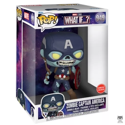 Zombie Captain America (Supersized) Funko Pop! figure (What If...?)