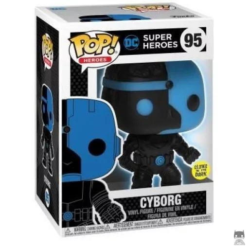 Cyborg (Silhouette) Funko Pop! figure (DC Super Heroes)