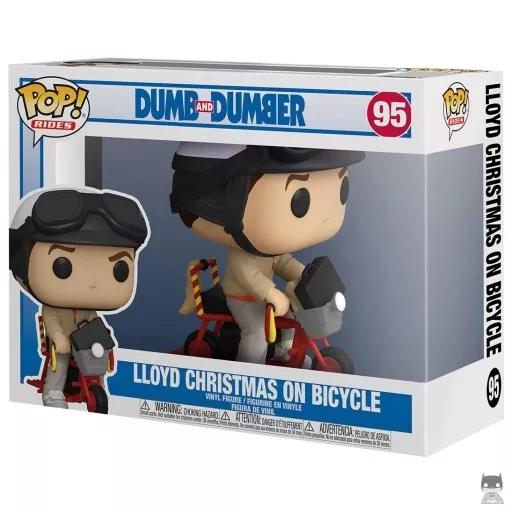 Lloyd Christmas on Bicycle Funko Pop! figure (Dumb and Dumber)