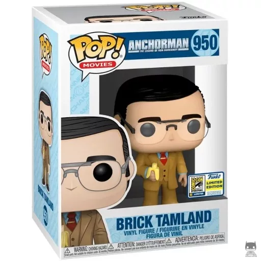 Brick Tamland Funko Pop! figure (Anchorman: The Legend of Ron Burgundy)