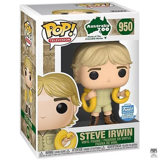 Steve Irwin with Snake Funko Pop! figure (Australia Zoo)