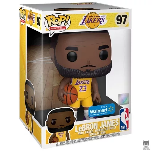 LeBron James (Supersized) Funko Pop! figure (NBA)